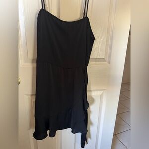 Express Black Textured Top